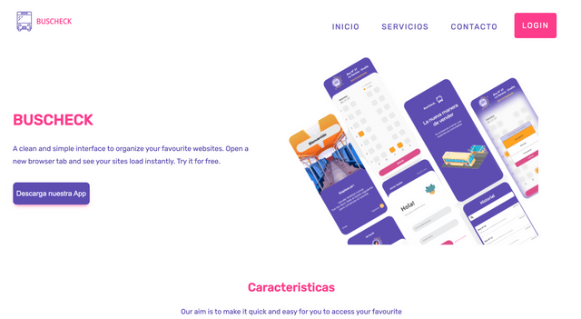 Single Page Aplication - Proyecto BusCheck