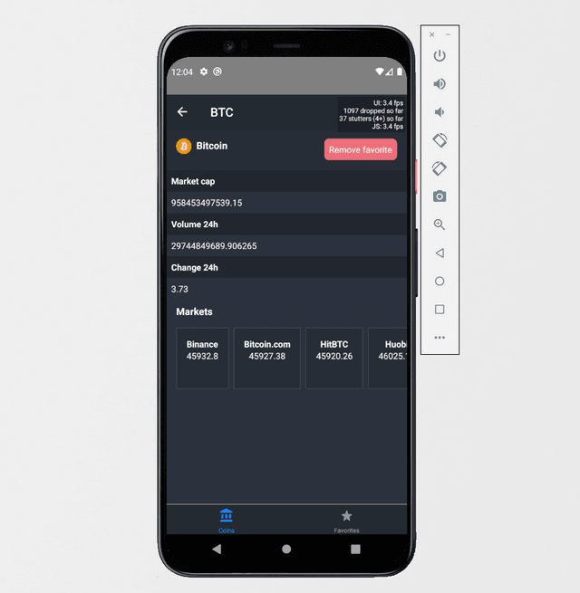 App movil - CriptoTracker